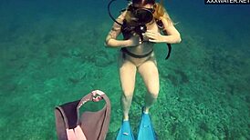 Wow! Kasandra Lufi's Hottest Underwater Sea Erotics!