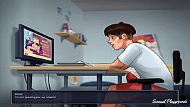 My Stepsister Craves Big Dildos In Summertime Saga!