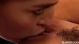 Jia, keep licking every sweet inch of Gizelle's body like that!