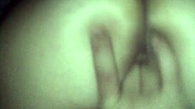 Wife experiences intense orgasm on all fours during passionate sex with her husband