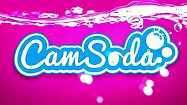 Cherie Deville's huge orgasm from webcam masturbation