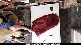 Darcie Belle Feels Dominated By Lp Officer After Getting Caught