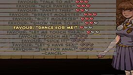 Akabur's witch trainer unfolds with costumes, dancing, and teasing in this playthrough part