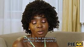 Bareback Ebony Creampie Dares You to Take It Raw