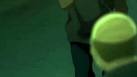 Anime milf with big tits in hentai style