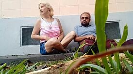 I crave Stella's outdoor cock sucking compilation.