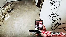 i banged skinny mature bitch vicky hundt hard at work