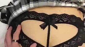 destiny 18+ mae fucked hard in tight panties and skirt