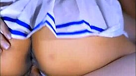 i got a tight surprise from my shy nerd latina college friend during our study session.