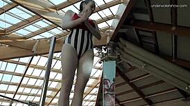 Lada Poleshuk, wanna dive in with this hot underwater babe?