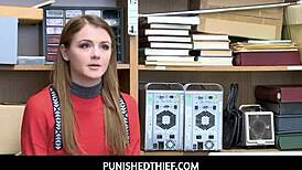 Rosalyn, suck that dick for punishment, the cop says.