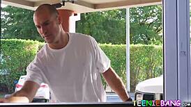 Busty Teen Latina Sucks Big Cock Then Cowgirl Fucks