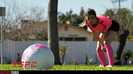 iconic soccer trans striker korradel rio faces intense action