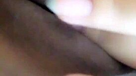 vợ nứng rủ chồng gọi video chat sex