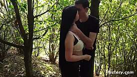 why does andy john submit to quick blowjob outdoors?