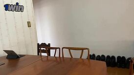 She Studied Every Centimeter of the Big Cock