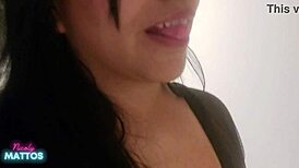 Condom company recognizes amateur with BIG asss after he gives blowjob and gets cummed on