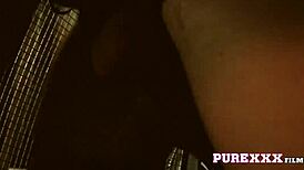 caged lesbians swapping cum in latex 😈