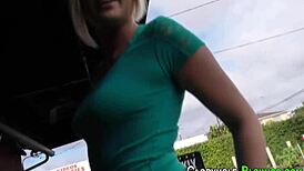 i saw this skank sucking a big black cock at the gloryhole, it was so interracial