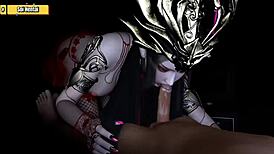 Hentai 3D uncensored clips in wild compilation 05