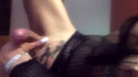 Watch Funtranny Stroke Her Big Cock!