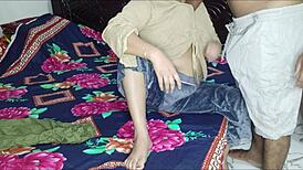 Indian Amateur Couple Engages In Intense Home Fucking