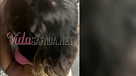 giving blowjob to gym trainer