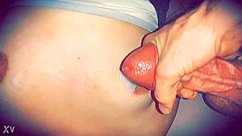 hey, wanna see this slow motion cumshot from a monster cock on my girlfriend?