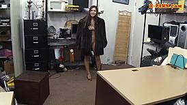 i’m just a babe in furcoat getting pounded hard