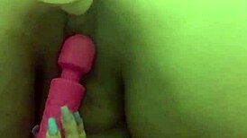 Fucking Myself With Machine And 12 Inch Dildo