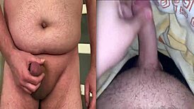 Chubby Gay Boys Tease Small Cocks on Webcam