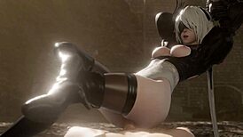 Nier Automata 2B Hentai Compilation 2022 Rocks