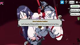 Wow! Hentai Game Ep 1 Shows Bounded Woman Gangbanged by Gobelins!