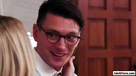 Busty Rebel Rhyder Joins Group Scene with Friends