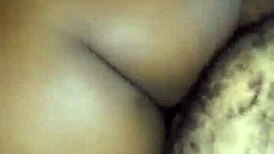 She talks dirty while getting her ass fucked