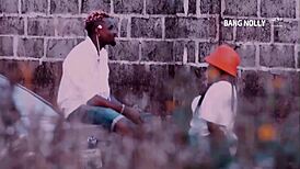 Ebony Teen Princess Teases And Bangs In Car Neighborhood