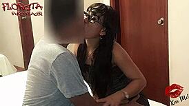 Young latina receives good fuck