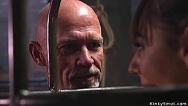 Old master fucks my deep throat slave, man, that’s some kinky stuff today!