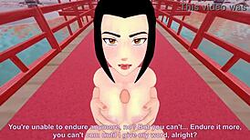 azula gives a hot boobjob in avatar pov 😍