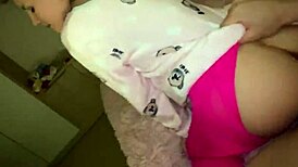 Step sister feels dick in her pussy