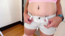 Natasha Knoles Swallows Huge Cock POV