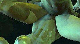 Chun Li Endures Hardcore Penetration in 3D Fight