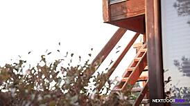 Rough gay sex with a wellendowed partner for a neighbor's straight guy