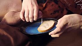 cum sandwich served after intense gay action