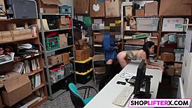 Sultry Swiping Sweety Eden Punished in Garage