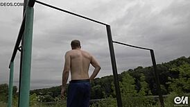 guy next door strips naked in suits 😏