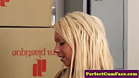 i give billie rai a sloppy facial