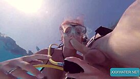 What’s Beneath? Minnie Manga delivers wild underwater action and steamy blowjobs