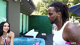 wife victoria june banging big black cock on memorial day