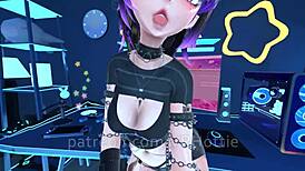 pov ass job at work lap dance vrchat erp, with clothes ripped and big cock fucking.